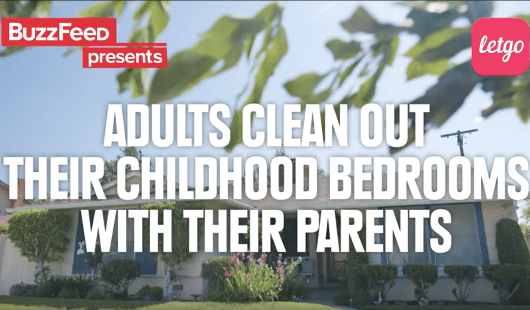 Kids Clean Out Their Rooms With Their Parents